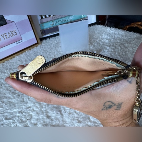 Louis Vuitton Murakami Multicolor Monogram Pochette Cles Black - Picture 9 of 12